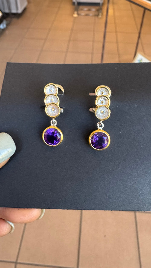Amethyst Earrings