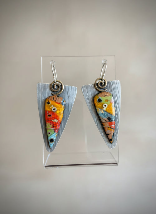 Quist Large Triangle Earrings