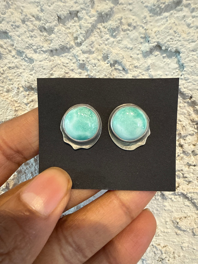 Turquoise Small Post Stud Earrings