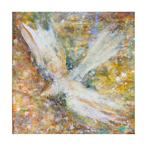 Ethereal Flight 8”x8”