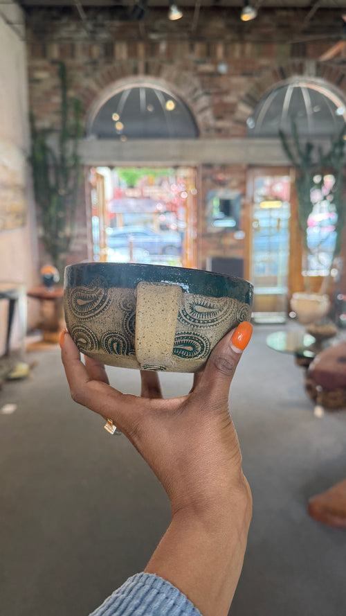 Ceramic Bowls with handle (Food Safe)