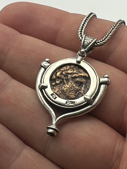 Y coin necklace