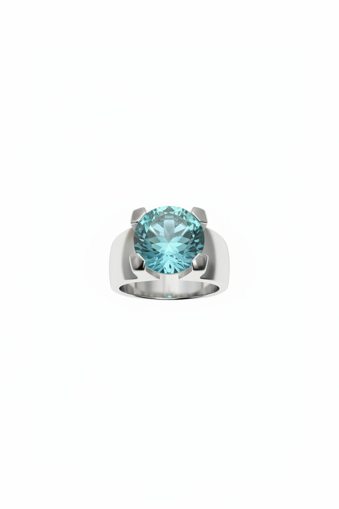 Blue Topaz Ring