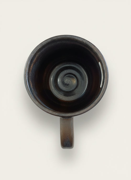 Handmade Mug made in Sedona 4"h x 4"w with Kokopelli Design