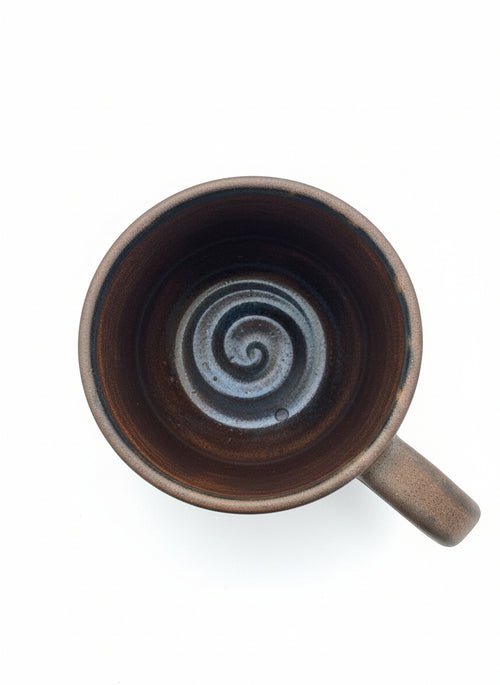 Handmade Mug made in Sedona 4"h x 4"w