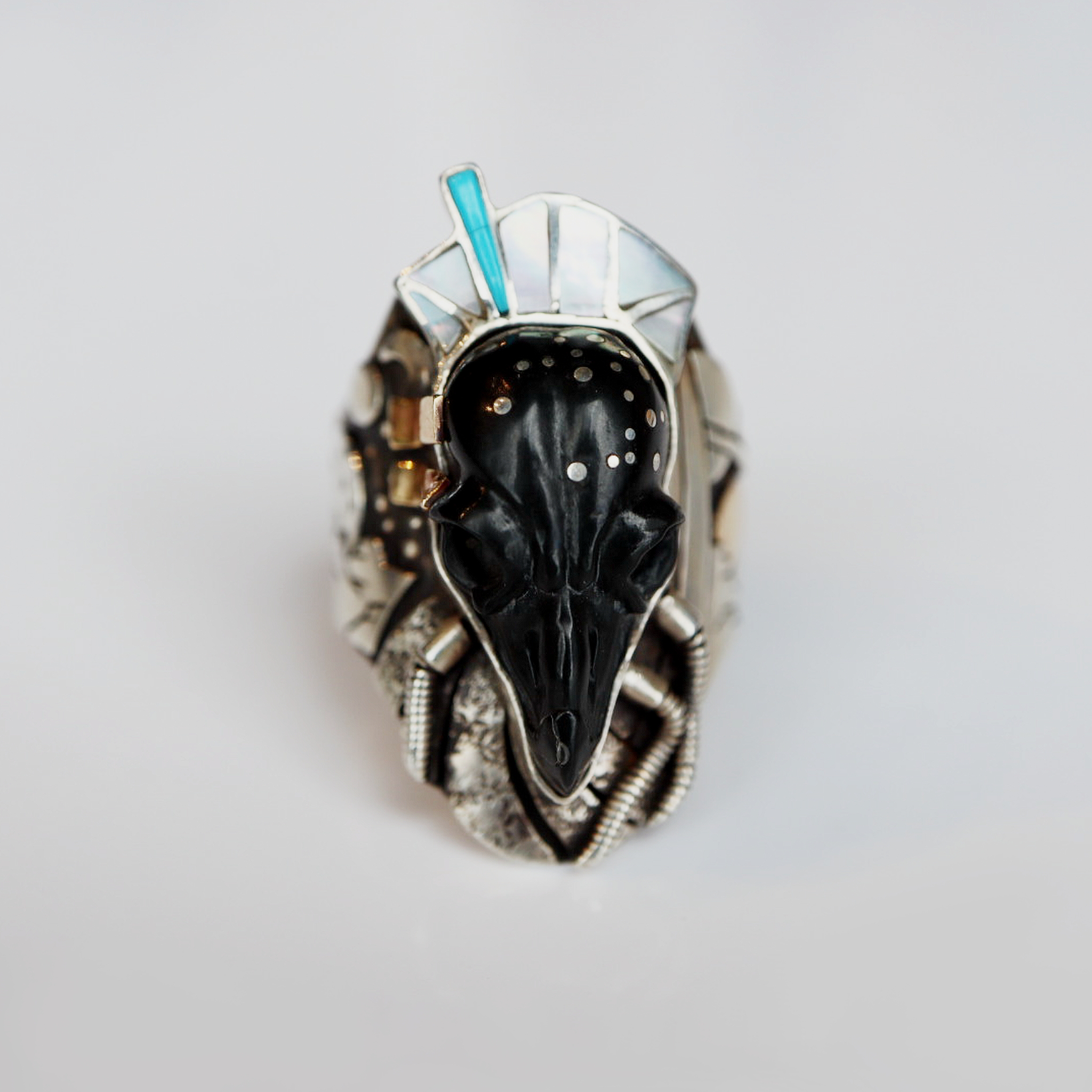 Cosmic Raven Ring – Raku Gallery