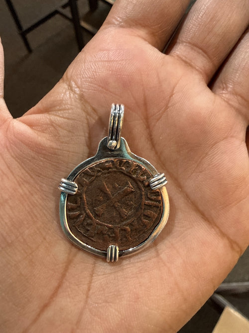 Armenian crusaders coin necklace 1200-1375