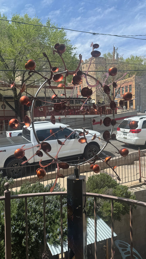 Copper Kinetic Scuplture