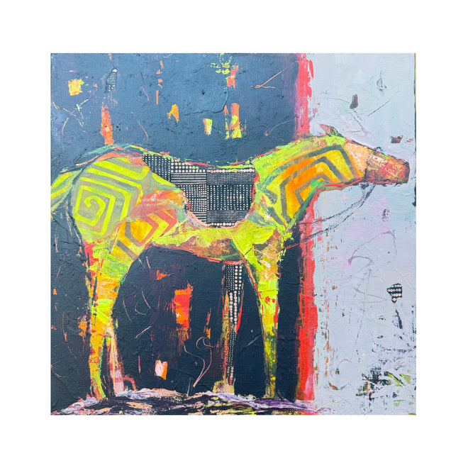 Fine Filly 12x12 (Original)