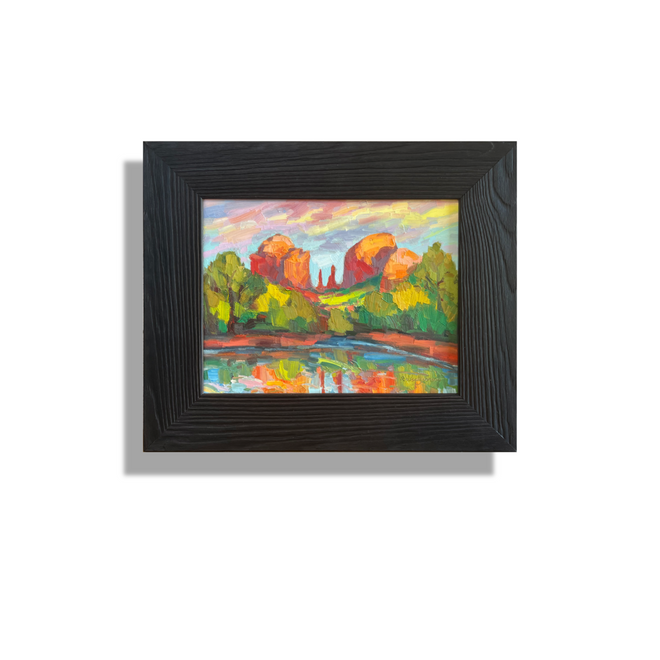 Redrock Autumn Sunset 16x19