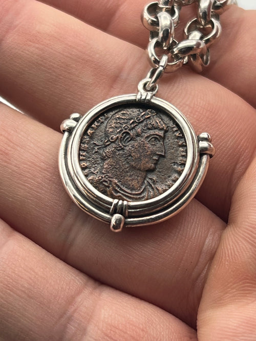 Y coin bracelet