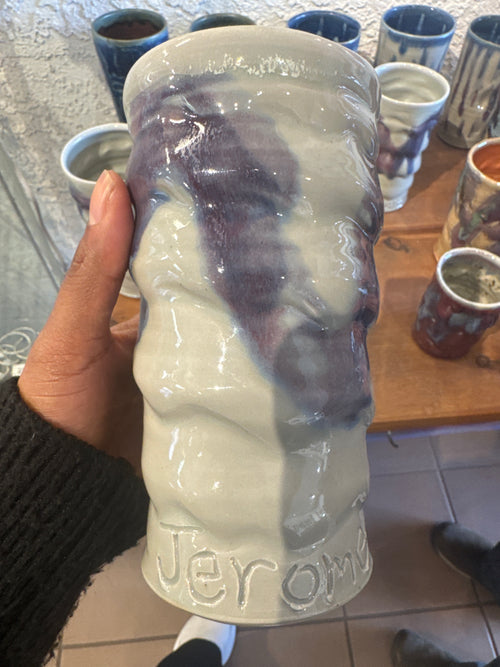 Handmade Ceramic Tall Tumbler