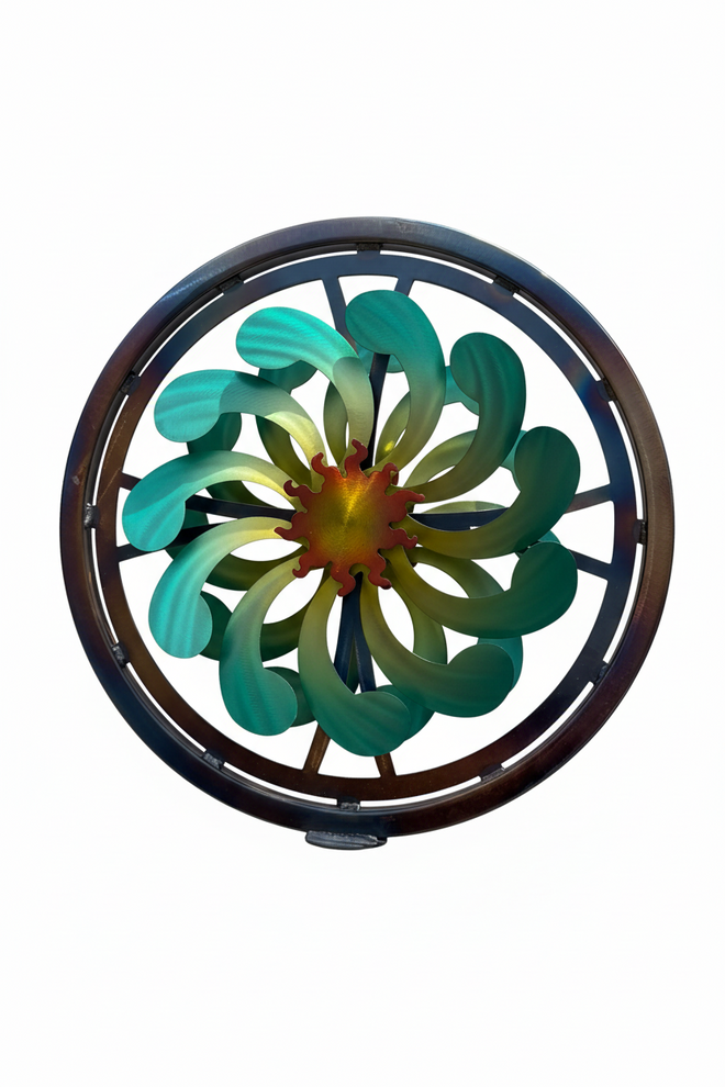 Turquoise Ring Head Sculpture