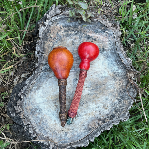 Locally Sourced Gourd Rattles