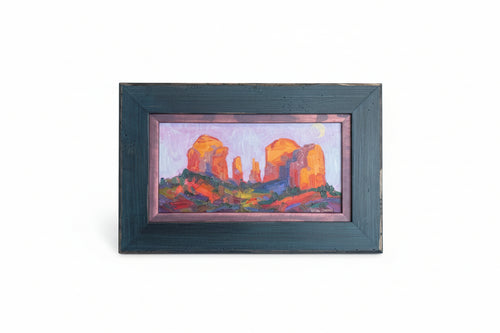 Sedona Dreams — Sedona AZ — Original Palette-Knife Oil on Wooden Panel