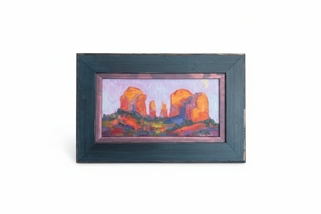 Sedona Dreams — Sedona AZ — Original Palette-Knife Oil on Wooden Panel