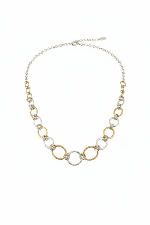 Sterling Silver Bronze Necklace