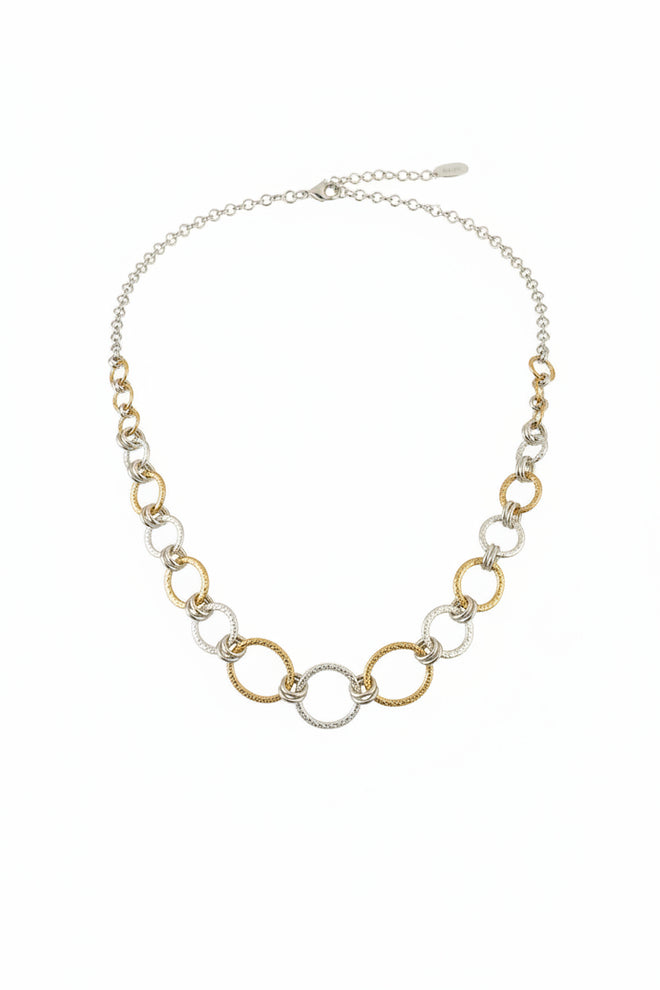 Sterling Silver Bronze Necklace