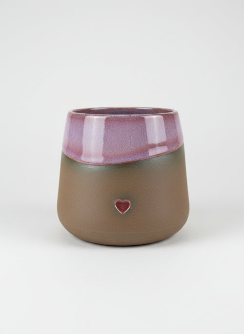 Handmade Cup (without handle) made in Sedona 4"h x 4"w