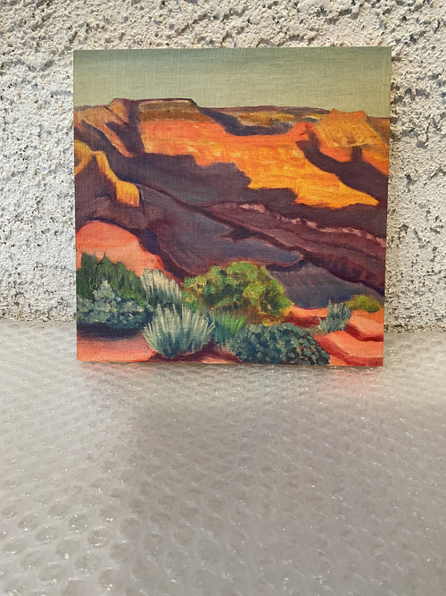 Horseshoe Mesa by Amy Dorman|| 8x8