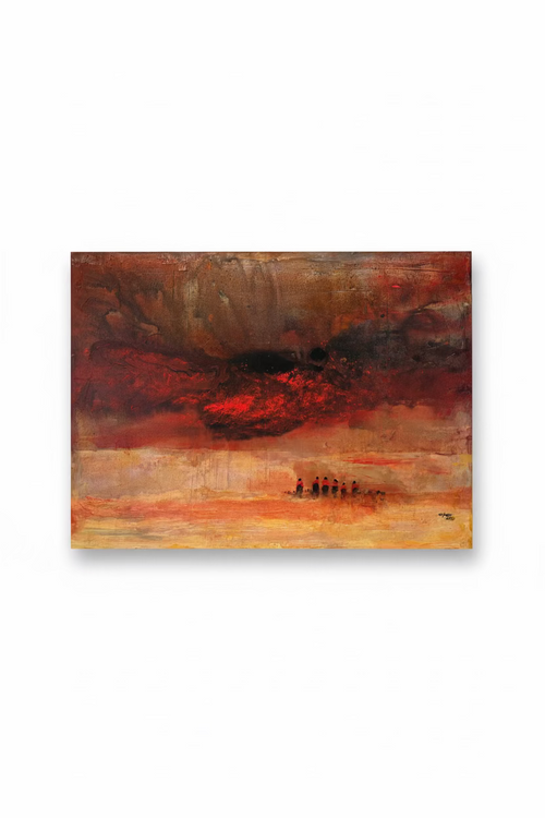 The Day After II 36"h x 48"w