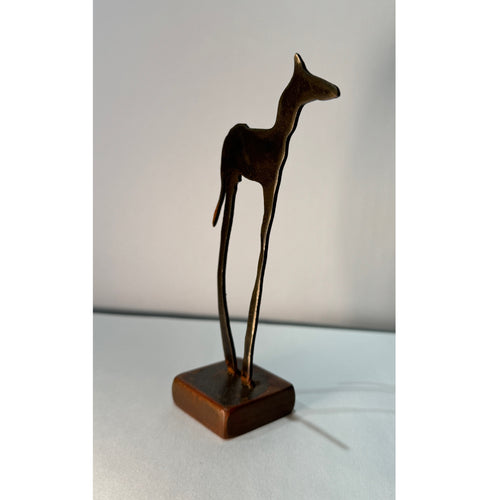 5-inch Metal Horse Sculpture