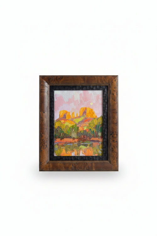 Goodnight Moon (Framed) — Cathedral Rock Sedona Arizona