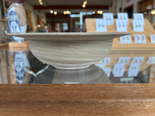 Sari Green Swirl Bowl