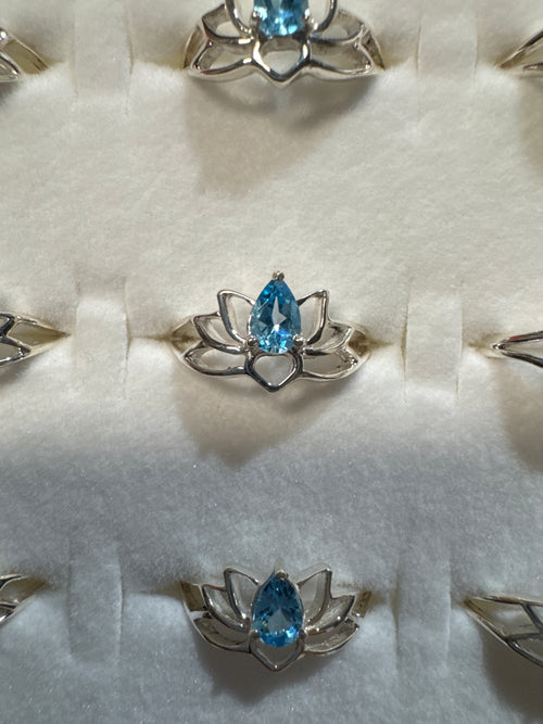 Blue Topaz Ring