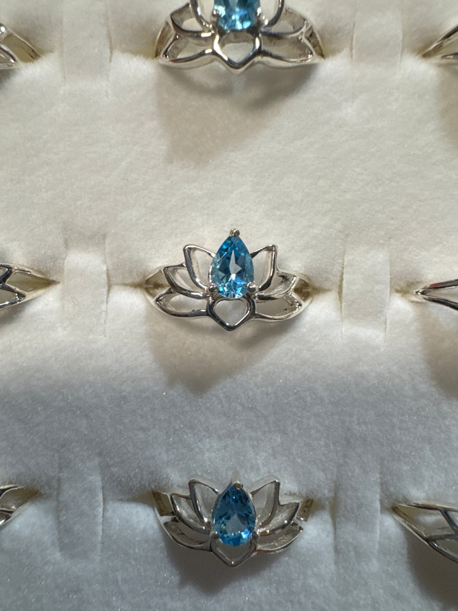 Blue Topaz Ring