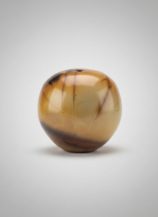 Saggar Fired - Ceramic Orb