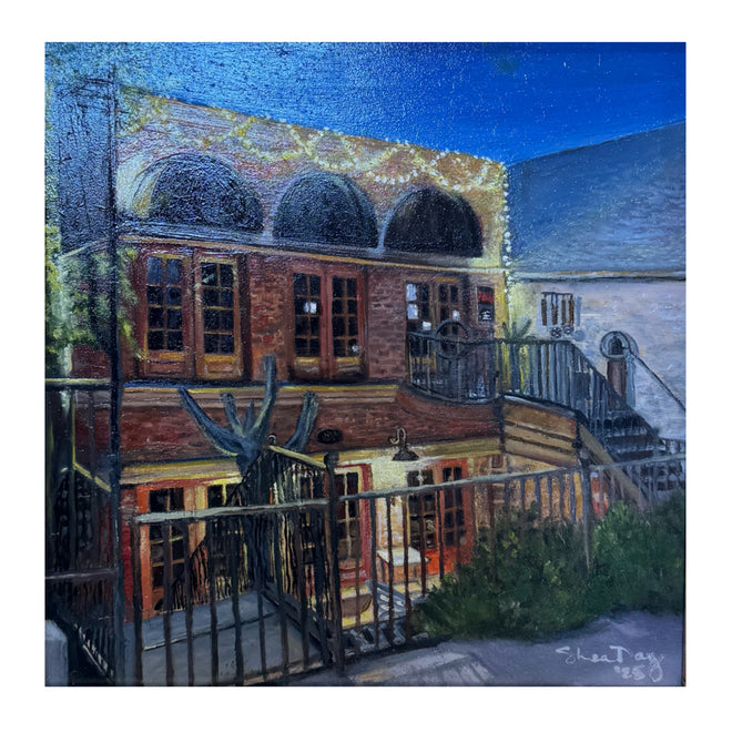 Raku Gallery - Where Beauty Lives 16x16 (framed)