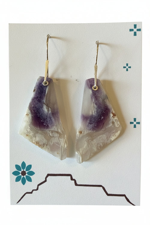 Morado Opal Earrings by Nancy Foo