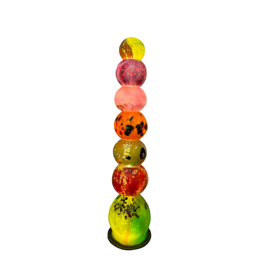 Handblown Glass Light Towers
