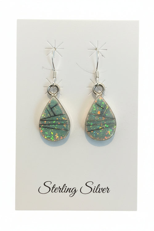 Opal Pear Shape Earrings