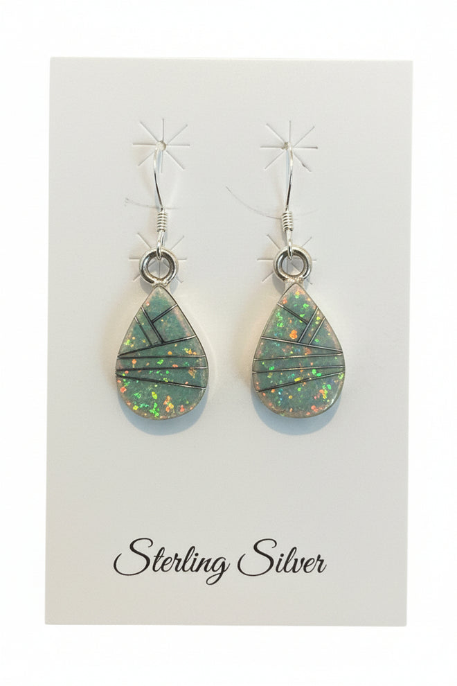 Opal Pear Shape Earrings
