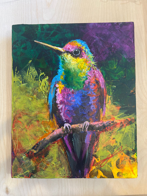 Keep Your Beak Up 10”x8” (original)