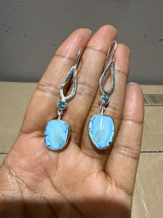 Lavender & Appatite Earrings - One-of-a-Kind