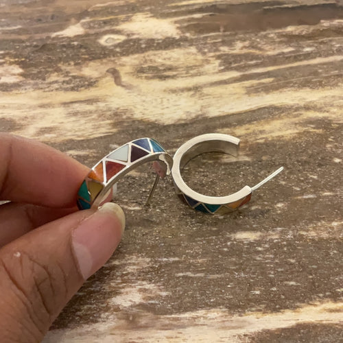 Semi Hoops Earrings