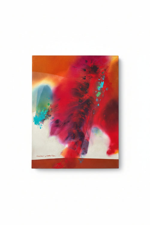 Scarlet Temptations 26"x34" by Dick Philips