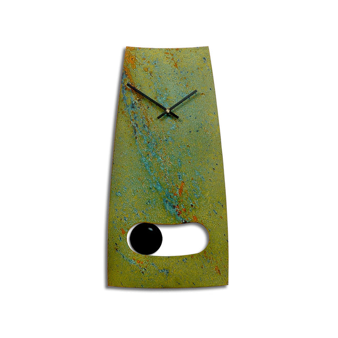 Cheshire Green Patina Clock