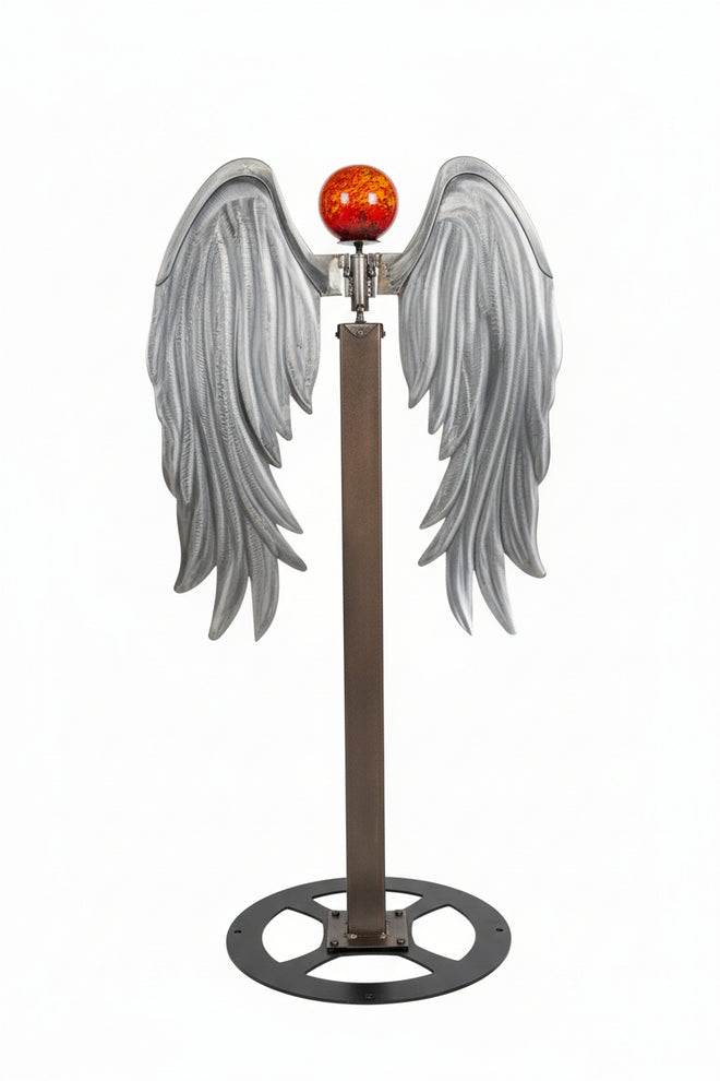 Steel Angel Sculpture