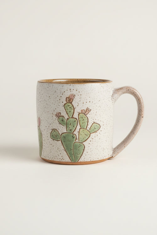 Cactus Ceramic Mug - Made in Arizona