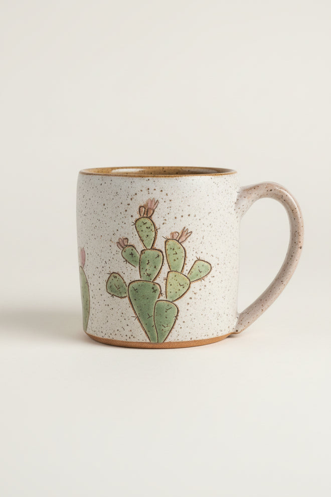 Cactus Ceramic Mug - Made in Arizona