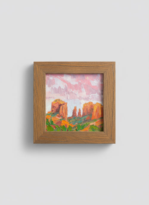 Moonrise 10.5 x 10.5 (Palette knife oil)