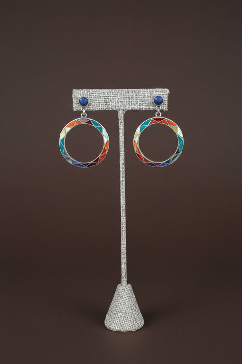Small Colorful Hoops