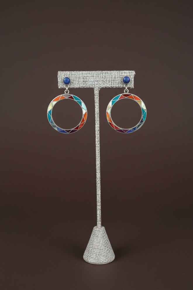 Small Colorful Hoops
