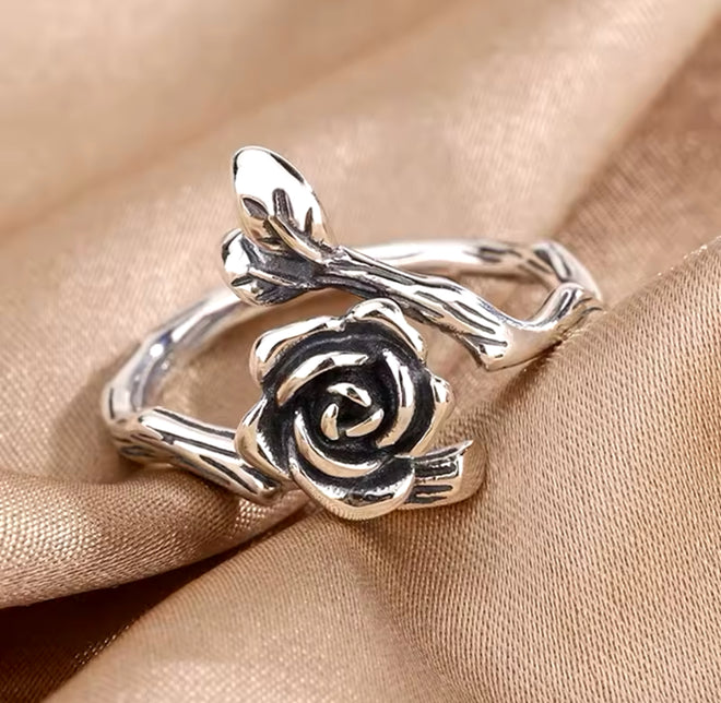 Open Rose Ring