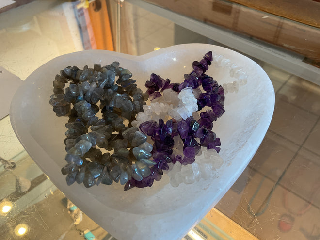 Amethyst Moonstone Bracelets - Labradorite Bracelets