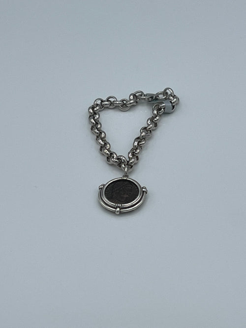 Y coin bracelet
